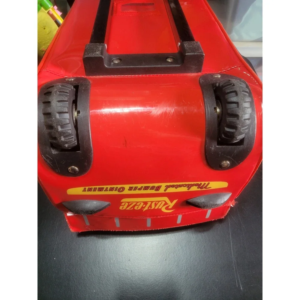 Disney Pixar Cars Lightning McQueen Rolling Suitcase Kids Luggage Rust-eze 95